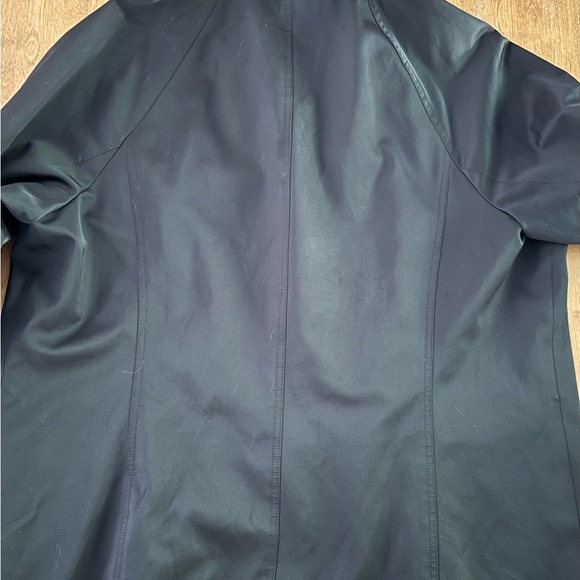 Talbots Black Shell Lined Jacket 24” x 27” - Picture 2 of 10